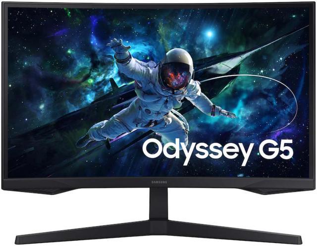 Samsung 32" Odyssey G55C QHD 165Hz Curved Gaming Monitor, 1ms(MPRT), AMD FreeSync, 1xDisplayPort 1.2, 1xHDMI 2.0, Stand Adjustments, LS32CG552ENXZA - Newegg.com