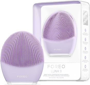 Amazon.com: FOREO LUNA 3 Facial Cleansing Brush | Normal Skin | Anti Aging Face Massager | Enhances Absorption of Facial Skin Care Products | For Clean & Healthy Face Care | Simple & Easy | Waterproof : Beauty & Personal Care