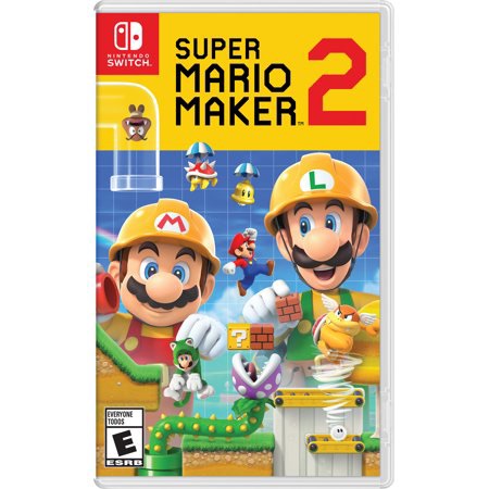 Super Mario Maker 2, Nintendo, Nintendo Switch, 045496596484 - Walmart.com 马造2