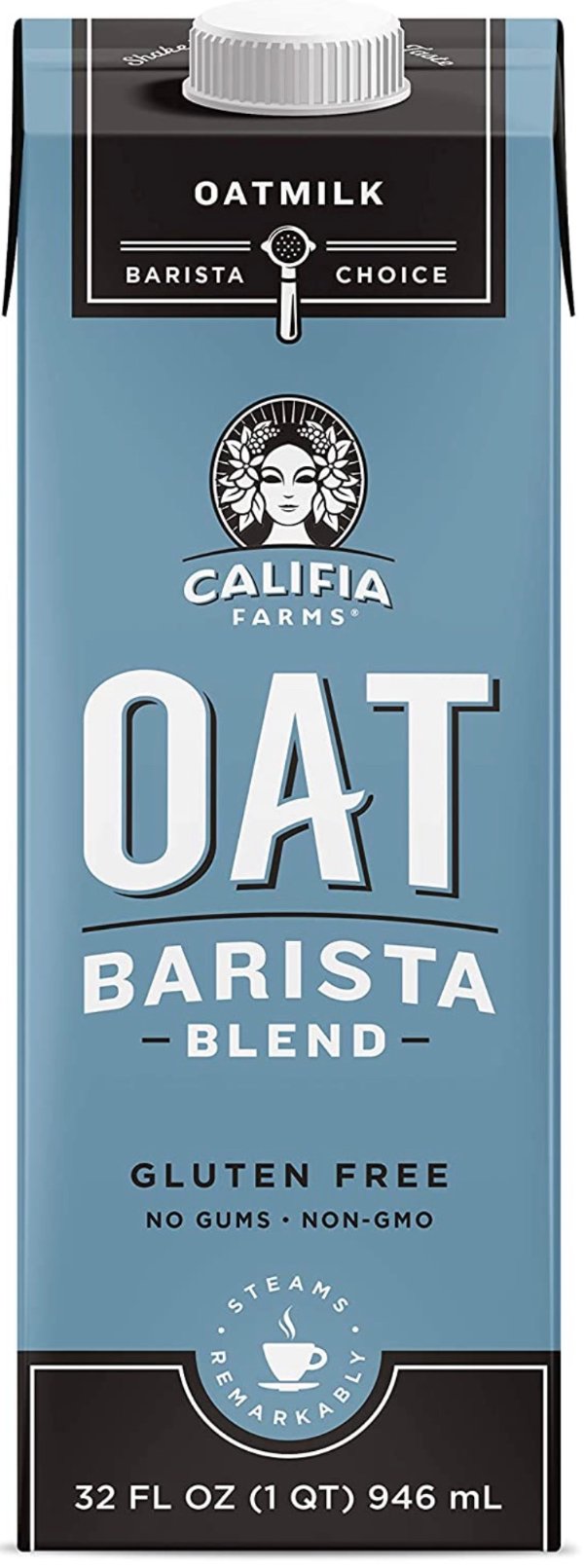 Califia Farms - Oat Milk, Unsweetened Barista Blend 32oz