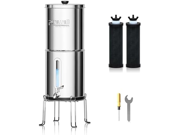 Purewell Gravity Water Filter System