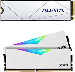ADATA 1TB PS5 PCIE4.0 SSD + RGB DDR4 3600 16GB 内存