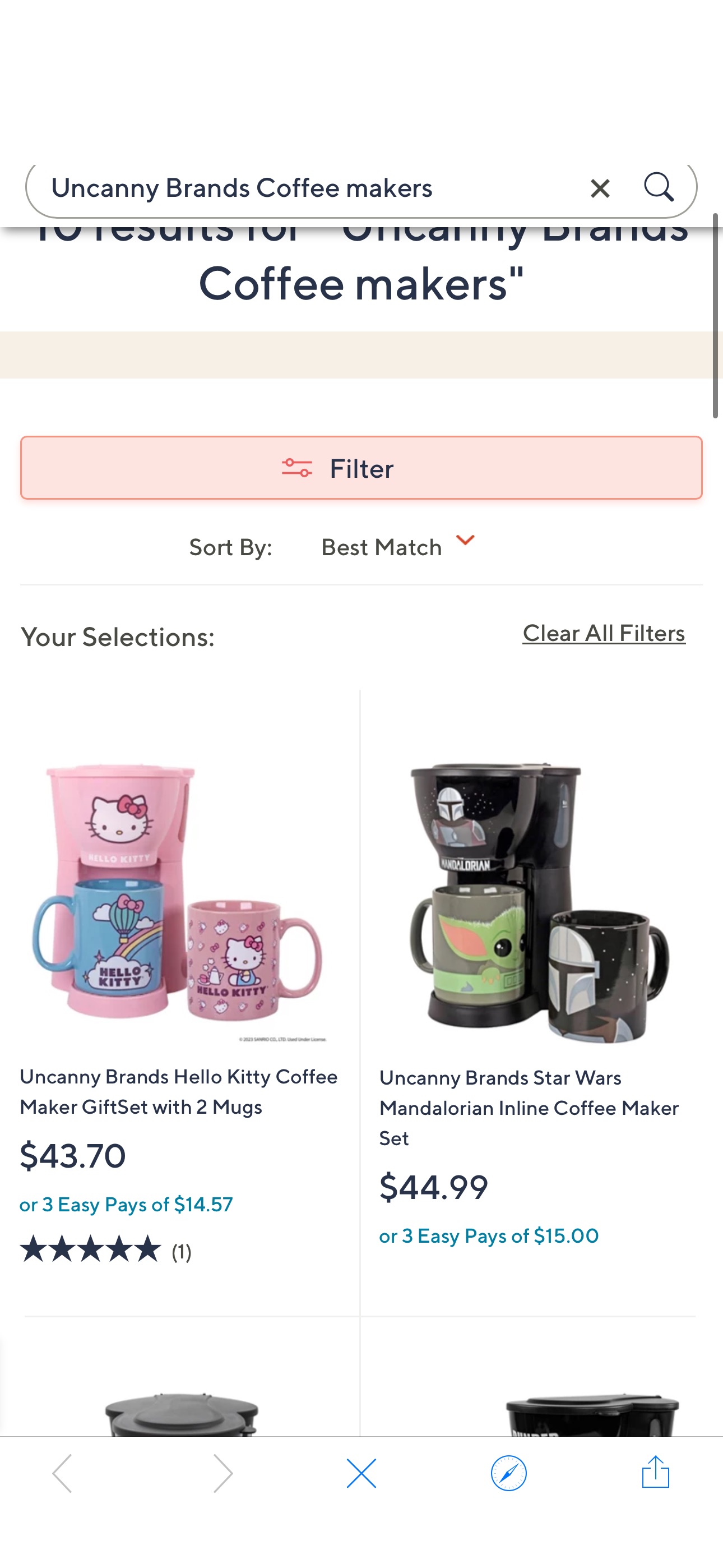 Uncanny Brands Coffee makers Search Results - QVC.com

New Accounts Use Code HELLO20