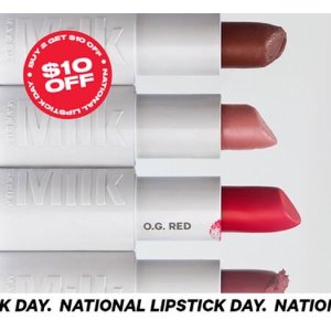 milk口红买2减10元，可叠加礼包 Milk Makeup | Live Your Look