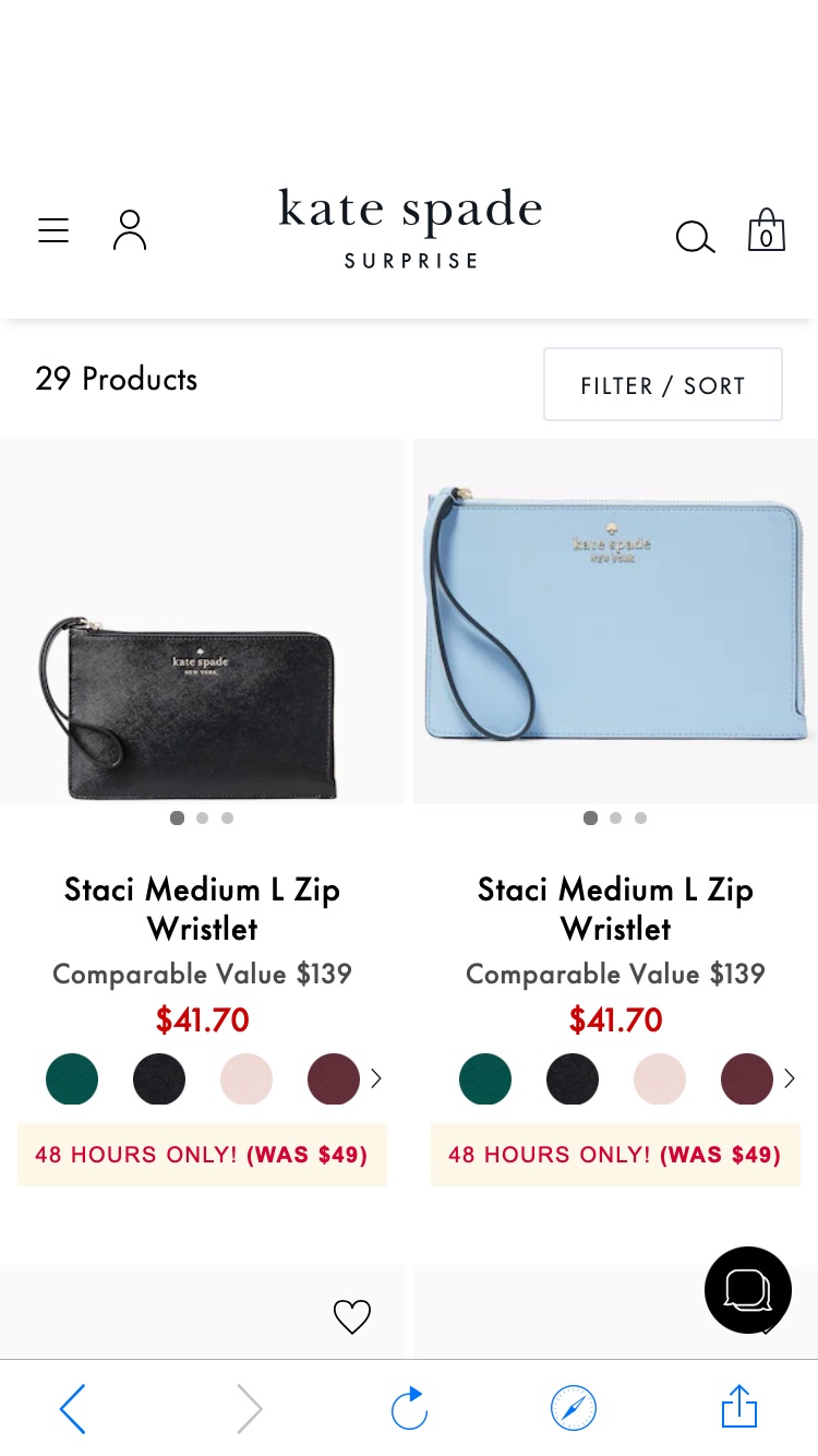 Deal of the Day | Kate Spade Surprise 限时2天