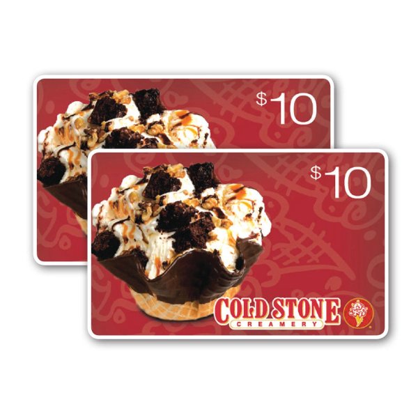 Cold Stone Creamery $30 Value Gift Cards