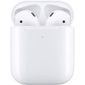 Apple AirPods (2nd Generation) with Wireless Charging Case - White - Google Express