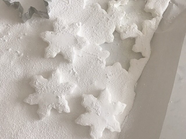冬日的暖心雪花❄️棉花糖