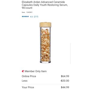 $44.99 Elizabeth Arden 雅顿金胶