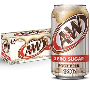 Amazon.com : A&amp;W Zero Sugar Root Beer Soda, 12 fl oz cans (Pack of 12) : Grocery &amp; Gourmet Food