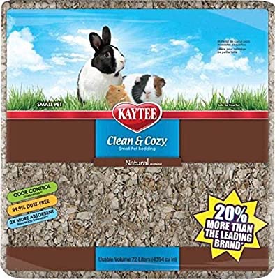 Amazon.com : Kaytee Clean & Cozy Natural 72 Liters : Pet Supplies 豚鼠纸屑 72L只要15.99刀
