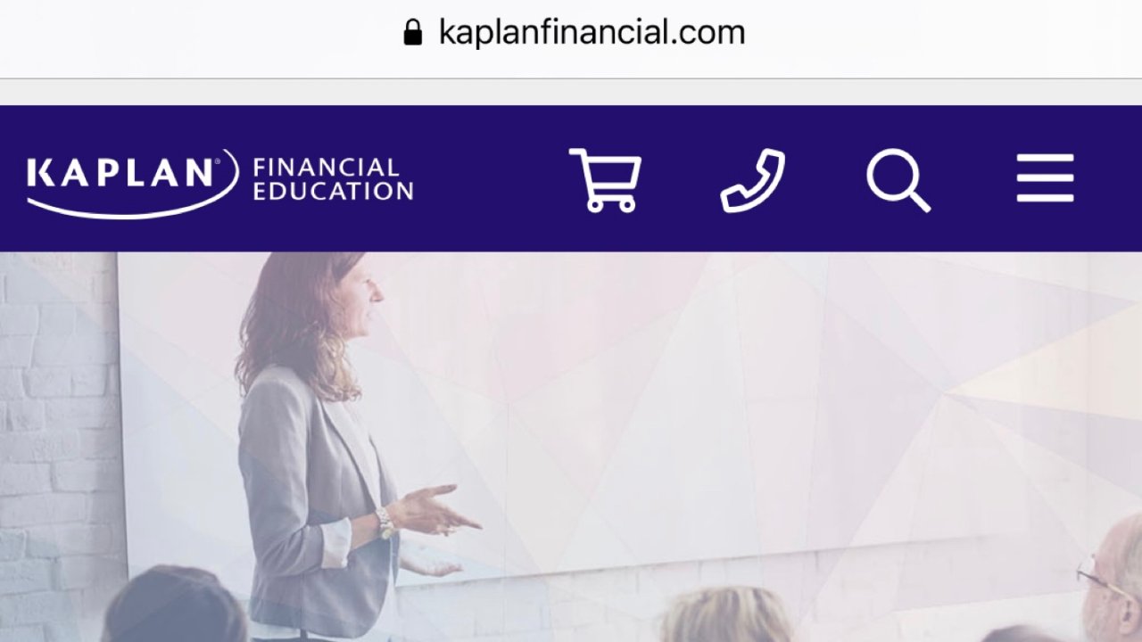 提升自我能力～Kaplan Financial Education
