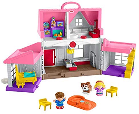 Amazon.com: Fisher-Price Little People Big Helpers Home: Toys & Games玩具