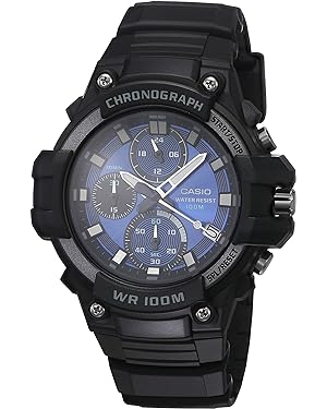 Amazon.com: Casio Blue Dial Series : Clothing, Shoes &amp; Jewelry