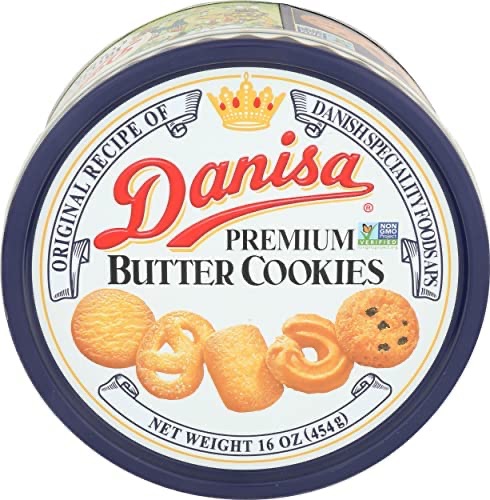 Amazon.com : Danisa, Butter Cookies Tin, 16 Ounce : Everything Else