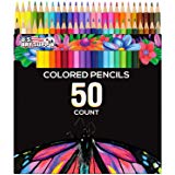 Sargent Art Premium Coloring Pencils, Pack of 50 Assorted Colors彩色铅笔