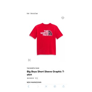 $10 The North Face Big Boys Short Sleeve Graphic T-shirt & Reviews - Shirts & Tops - Kids - Macy s