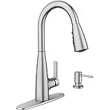 Essie 87014SRS Spot Resist Stainless Pull-down Kitchen Faucet Set with Reflex Technology