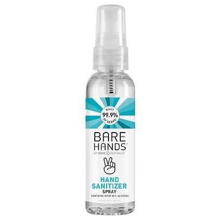 Bare Republic Bare Hands Sanitizer Spray 3.4oz