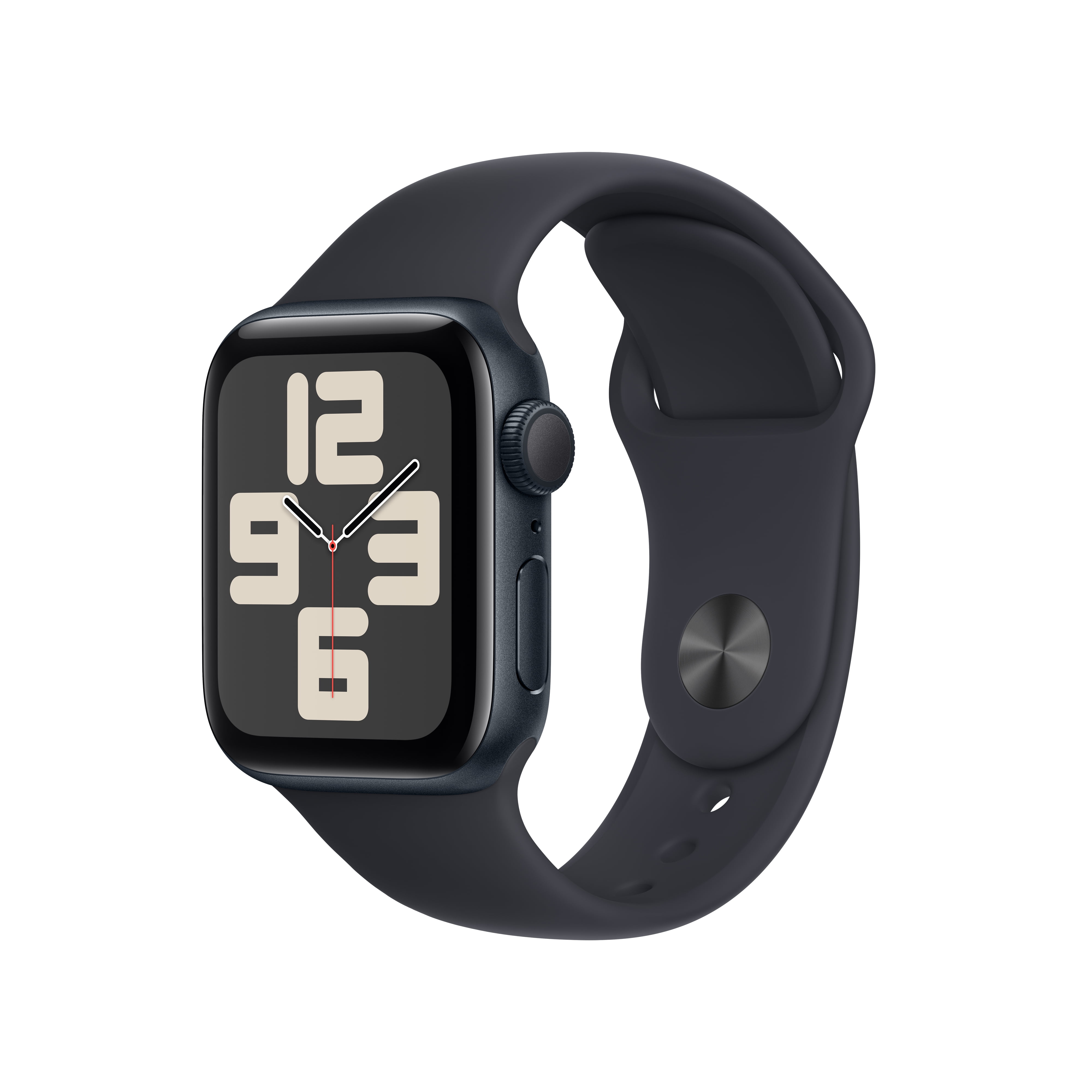 Apple Watch SE (2nd Gen) GPS 40mm Midnight Aluminum Case with Midnight Sport Band - S/M. Fitness &amp; Sleep Tracker, Crash Detection, Heart Rate Monitor - Walmart.com