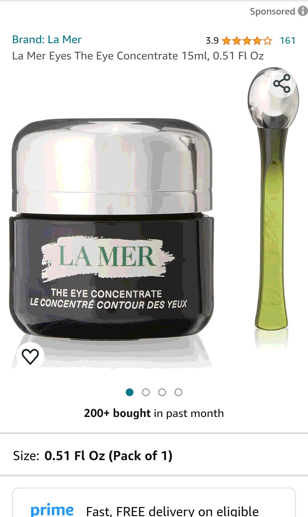 La Mer Eyes The Eye Concentrate 15ml, 0.51 Fl Oz : Beauty & Personal Care