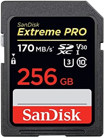 SanDisk 256GB Extreme PRO SDXC 储存卡