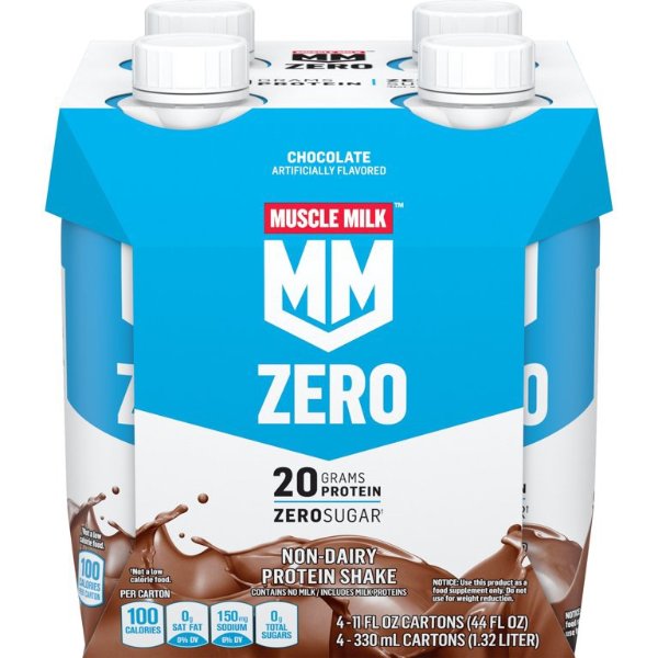 Zero Sugar Non-Dairy Ready to Drink Protein Shake, 20g Protein, 11 oz, 4 Pack