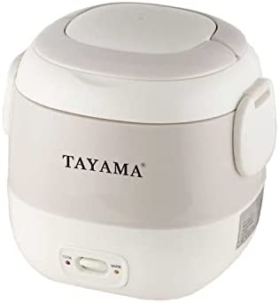 Amazon.com: Tayama 1.5 Cup Portable Mini Rice Cooker, 电饭煲 White (TMRC-03R): Home & Kitchen