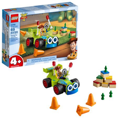 LEGO Toy Story 4 Woody & RC Building Set, Age 4+ - 玩具总动员 4岁或以上
哦