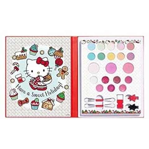 Lip Smacker Hello Kitty Holiday Beauty Book Makeup Set For Girls
