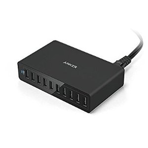 Anker 60W 10-Port USB Wall Charger