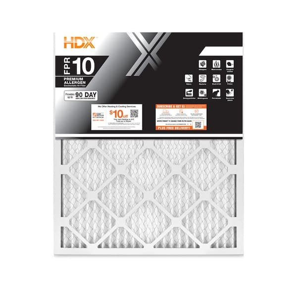 20 in. x 25 in. x 1 in. Premium Pleated Air Filter FPR 10 (Case of 12)