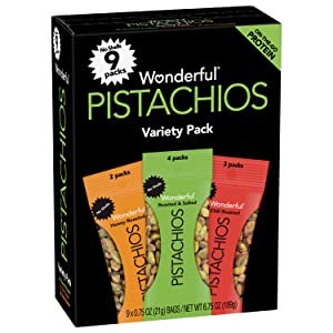 Wonderful Pistachios 3种口味开心果9包装