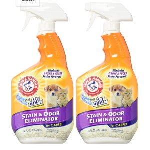 $4.74(原价$13.06) Arm & Hammer 宠物异味污渍清洁剂(两瓶装)