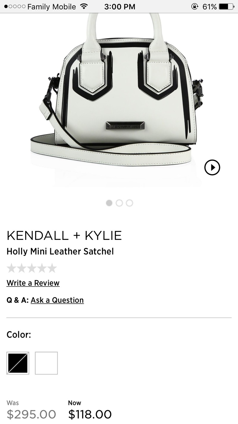 Kendall+Kylie 包和挂饰