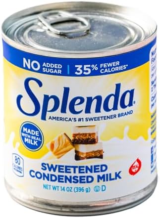 Amazon.com : SPLENDA Reduced Calorie Sweetened Condensed Milk, No Sugar Added, 14 Ounce Can : Grocery &amp; Gourmet Food
