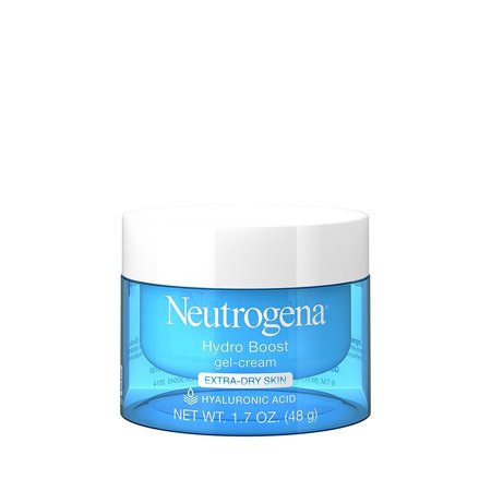 Neutrogena透明质酸保湿面部保湿霜凝胶霜 - Neutrogena Hydro Boost Hyaluronic Acid Hydrating Face Moisturizer Gel-Cream to Hydrate and Smooth Extra-Dry Skin, 1.7 oz - Walmart.com