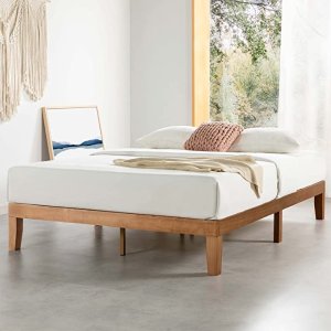 Mellow Naturalista Classic  Solid Wood Platform Bed