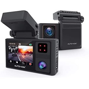 AUTO-VOX 1080P 车内外双摄像夜视行车记录仪
