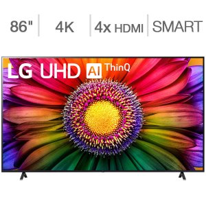 史低价：LG 43"~86" UR8000 4K HDR webOS 智能电视 2023款