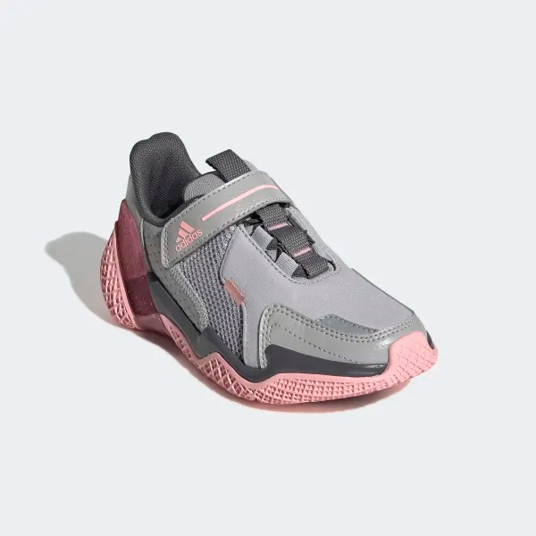 adidas 4UTURE Runner Shoes - Grey | 女童
