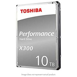 史低价：东芝 Performance X300 10TB 7200RPM 256MB 3.5" 机械硬盘