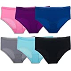 Fruit of the Loom Women's Tag Free Cotton Hipster Panties