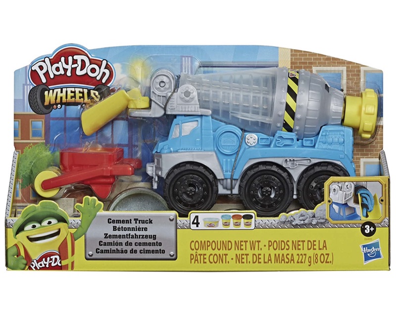 Play-Doh 水泥搅拌车组合Wheels Cement Truck Toy for Kids