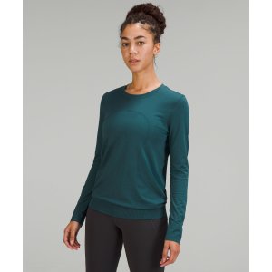 $54 Lululemon Swiftly Relaxed-Fit Long Sleeve Shirt 新色特價