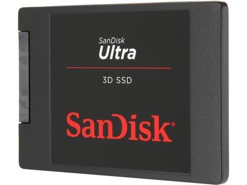 SanDisk Ultra 3D 2.5" 500GB固态硬盘