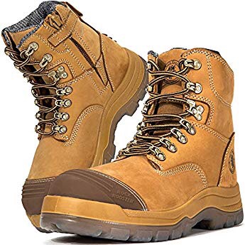 Amazon.com: Timberland PRO 男靴Men's Pitboss 6" Steel-Toe Boot, Wheat , 10 D - Medium: Shoes