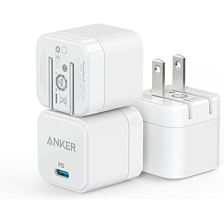 3-Pack Fast Charger with Foldable Plug