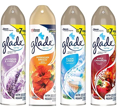 亚马逊Glade空气清新剂12瓶装Amazon.com: Glade Air Freshener
