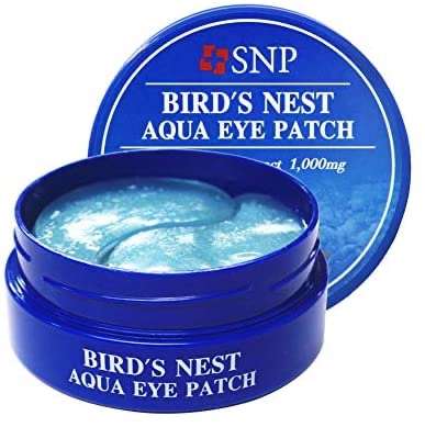SNP Bird's Nest Aqua Moisturizing Eye Patch 60片保湿眼膜